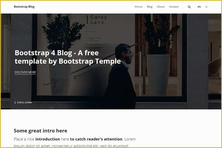 Bootstrap Blog Template Free Of Bootstrap Blog A Free Bootstrap 4 Template with 7 Colour