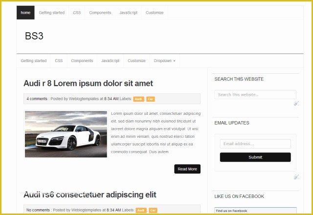 42 Bootstrap Blog Template Free