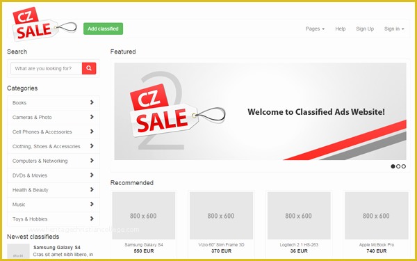 Bootstrap Classified Templates Free Download Of Bootstrap 3 Gallery Download Business Template