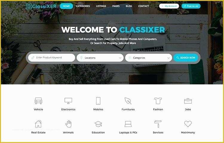 Bootstrap Classified Templates Free Download Of Motors Preview Layout Classified Website Template Free Ads