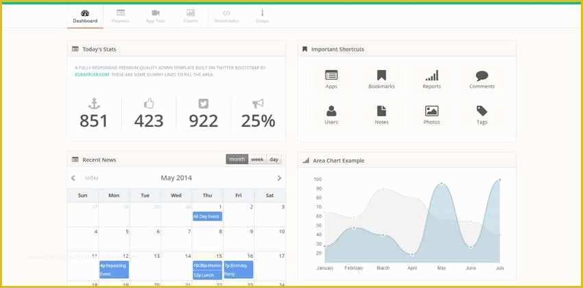 Bootstrap Dashboard Template Free Of 20 Free Bootstrap Admin & Dashboard Templates for 2019