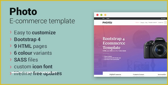 Bootstrap Ecommerce Template Free Of – Bootstrap 4 E Merce Template – Download Nulled