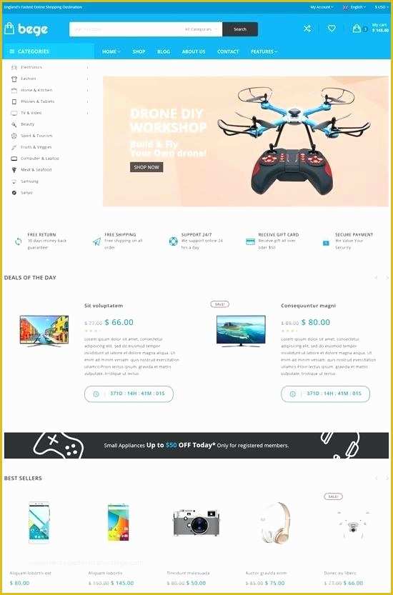 47 Bootstrap Ecommerce Template Free