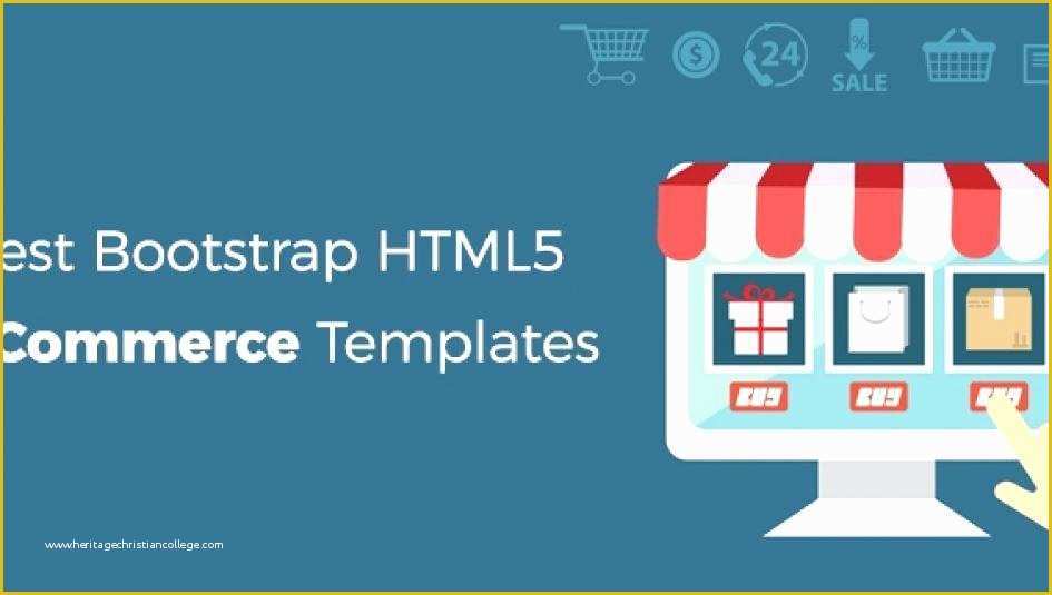 Bootstrap Ecommerce Template Free Of Free Responsive E Merce Website Templates Simple