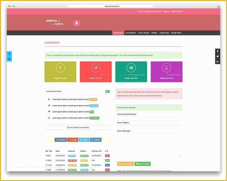 Bootstrap Email Template Free Download Of 28 Images Bootstrap 3 Email Template Live Preview