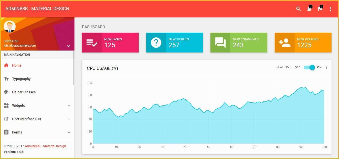 Bootstrap Material Design Templates Free Download Of 23 Free &amp; Premium Best HTML5 Bootstrap Admin Dashboard