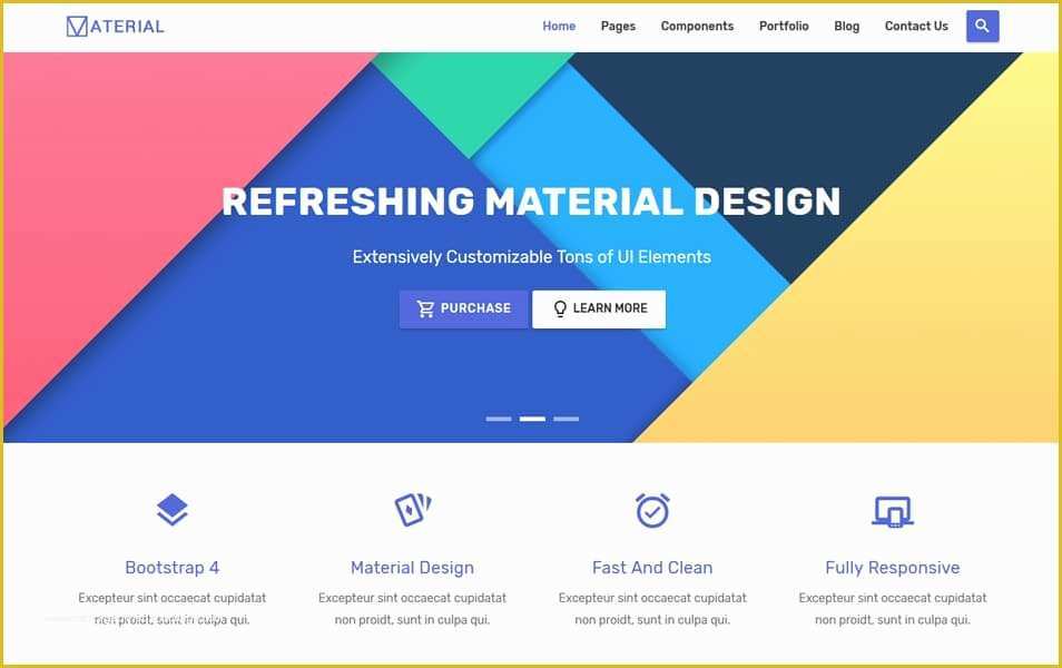 Bootstrap Material Design Templates Free Download Of 50 Best Free Bootstrap 4 Templates 2019 Css Author