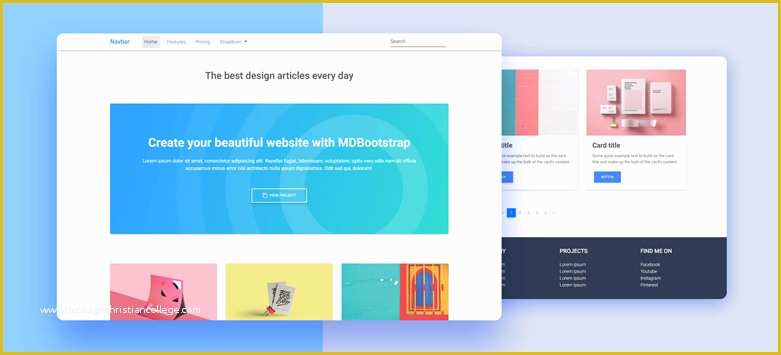 Bootstrap Material Design Templates Free Download Of Free Bootstrap 4 Templates Stunning Responsive Material