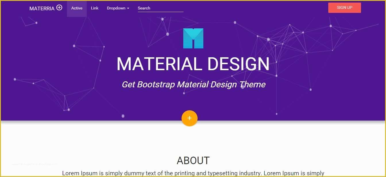 Bootstrap Material Design Templates Free Download Of Freebie Material Design Bootstrap 3 Template