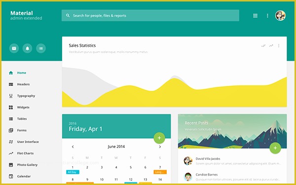 Bootstrap Material Design Templates Free Download Of Material Admin Extended Admin Template
