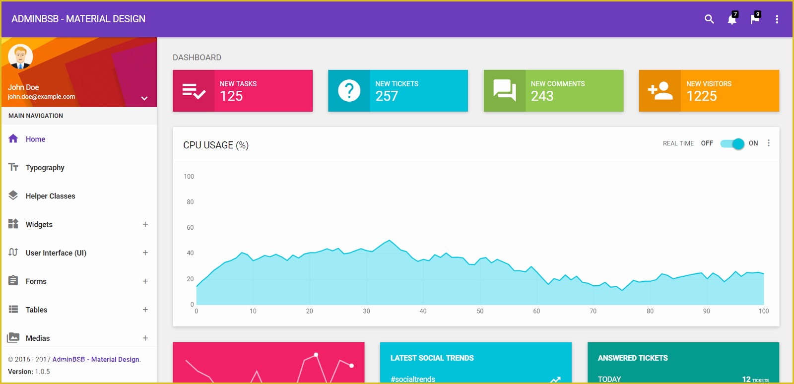 Bootstrap Material Design Templates Free Download Of Template Admin Simple Bootstrap Dan Material Design Free