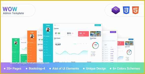 Bootstrap Material Design Templates Free Download Of Wow Admin Template Bootstrap 4 with Material Design