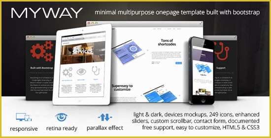 Bootstrap Parallax Scrolling Template Free Of 10 Amazing E Page Parallax Scrolling Website Templates