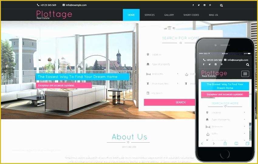 Bootstrap Responsive Templates Free Download Of A Real Estate Flat Bootstrap Responsive Web Template