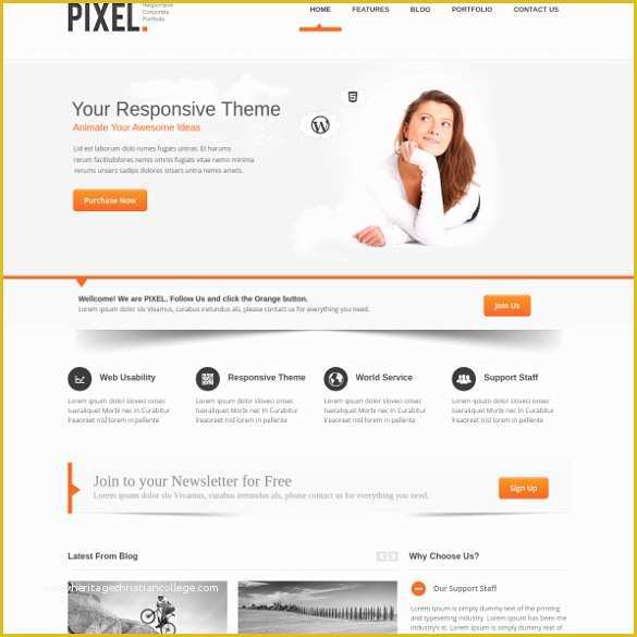 Bootstrap Responsive Website Templates Free Download Of 46 Responsive Bootstrap themes & Templates