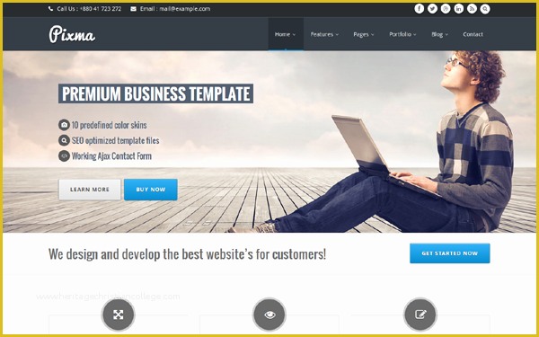Bootstrap Responsive Website Templates Free Download Of Download Pixma Responsive Multipurpose Bootstrap