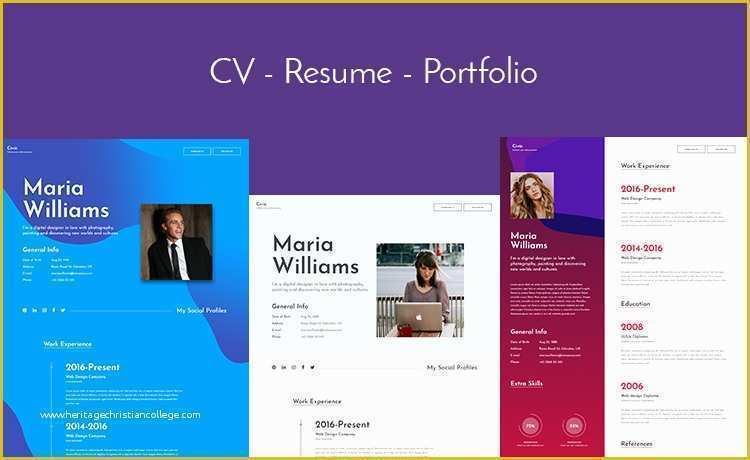 Bootstrap Resume Template Free Of Let S Build Your Line Profile with This Free Bootstrap