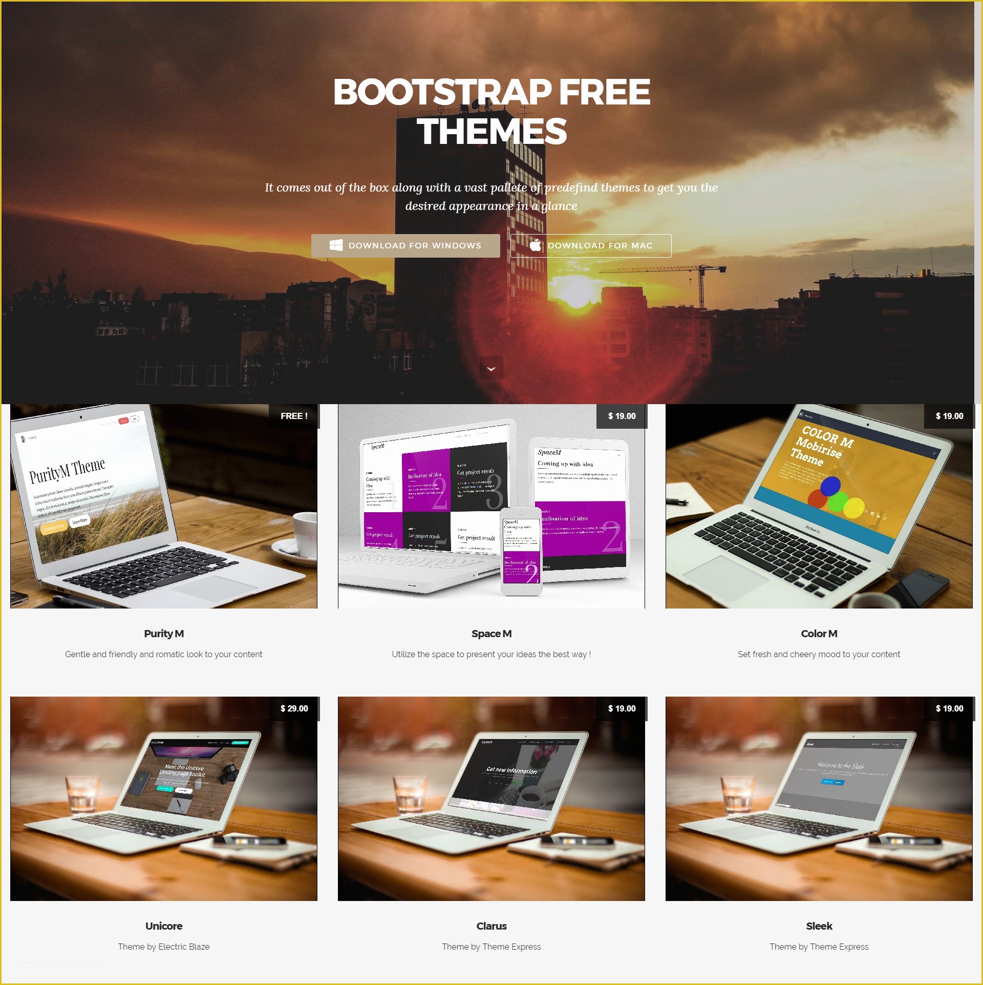 Bootstrap Templates Free Download Of 80 Free Bootstrap Templates You Can T Miss In 2019