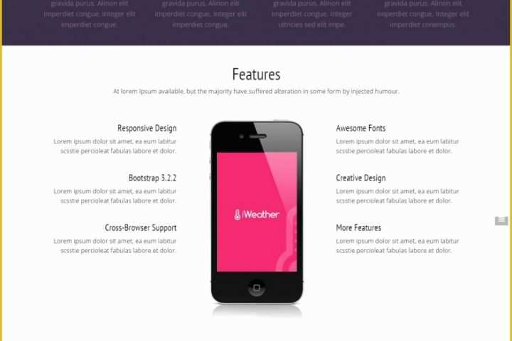 Bootstrap Templates Free Download Of Free App Website Templates &amp; themes