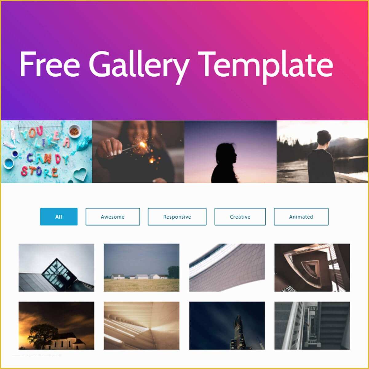 Bootstrap Templates Free Download Of Free HTML Bootstrap Gallery Template