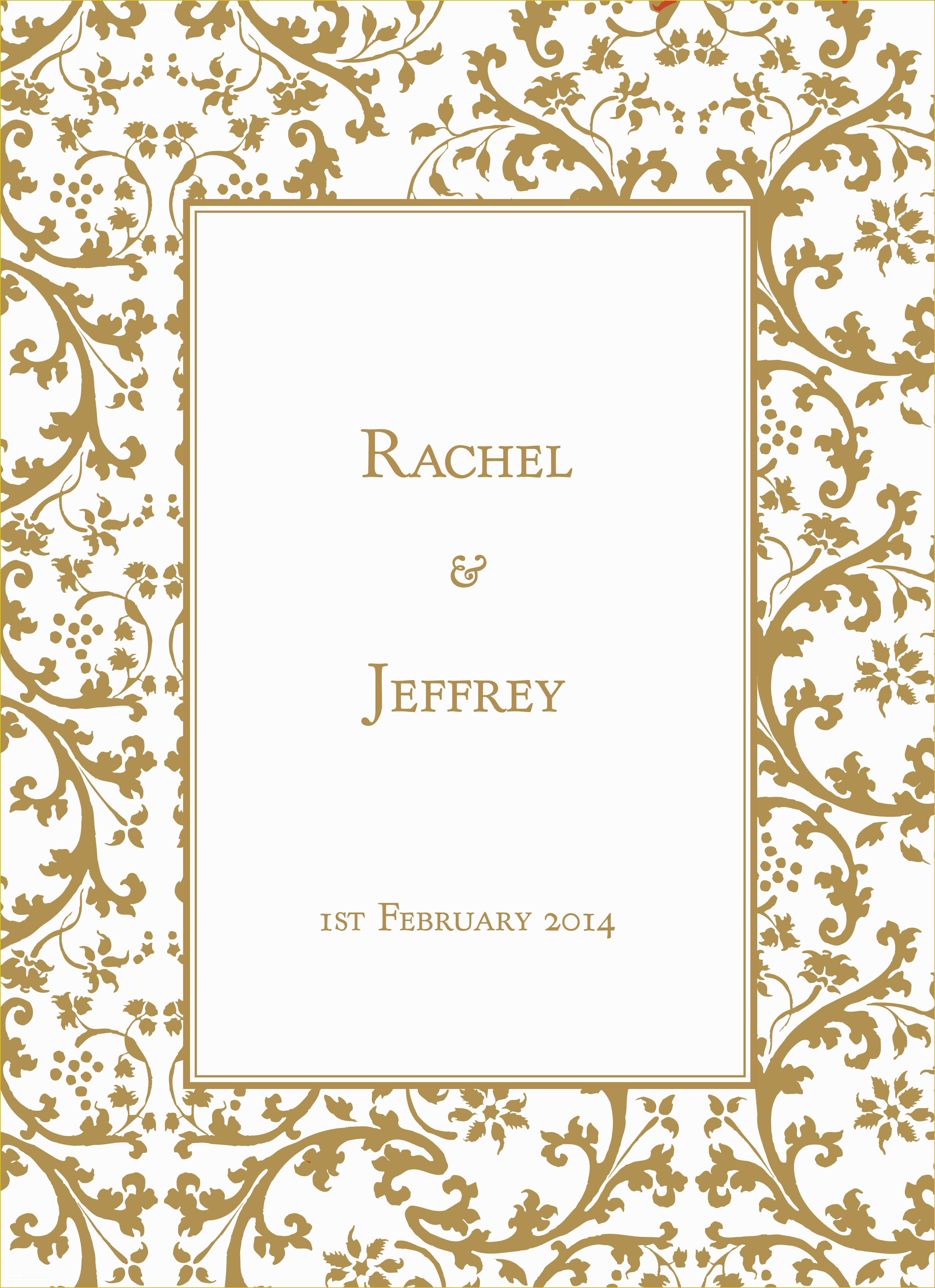 Border Invitation Templates Free Of Gold Border Wedding Invitations Yourweek 6aa6c3eca25e