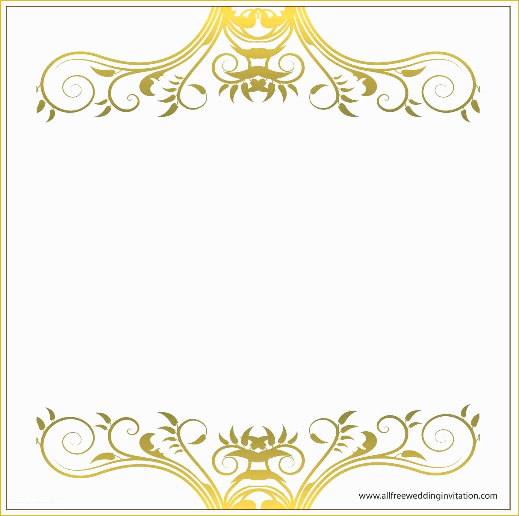 Border Invitation Templates Free Of Wedding Invitation Border Templates Free