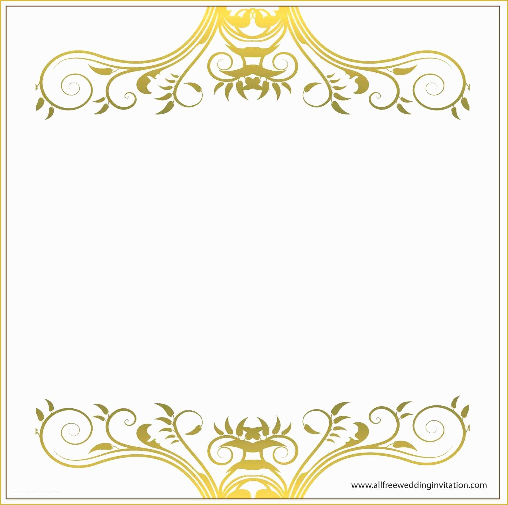 Border Invitation Templates Free Of Wedding Invitation Border Templates Free