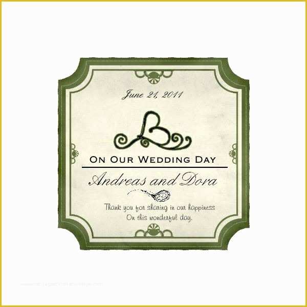 Bottle Label Template Free Of 10 Free Wedding Wine Labels to Download Vintage