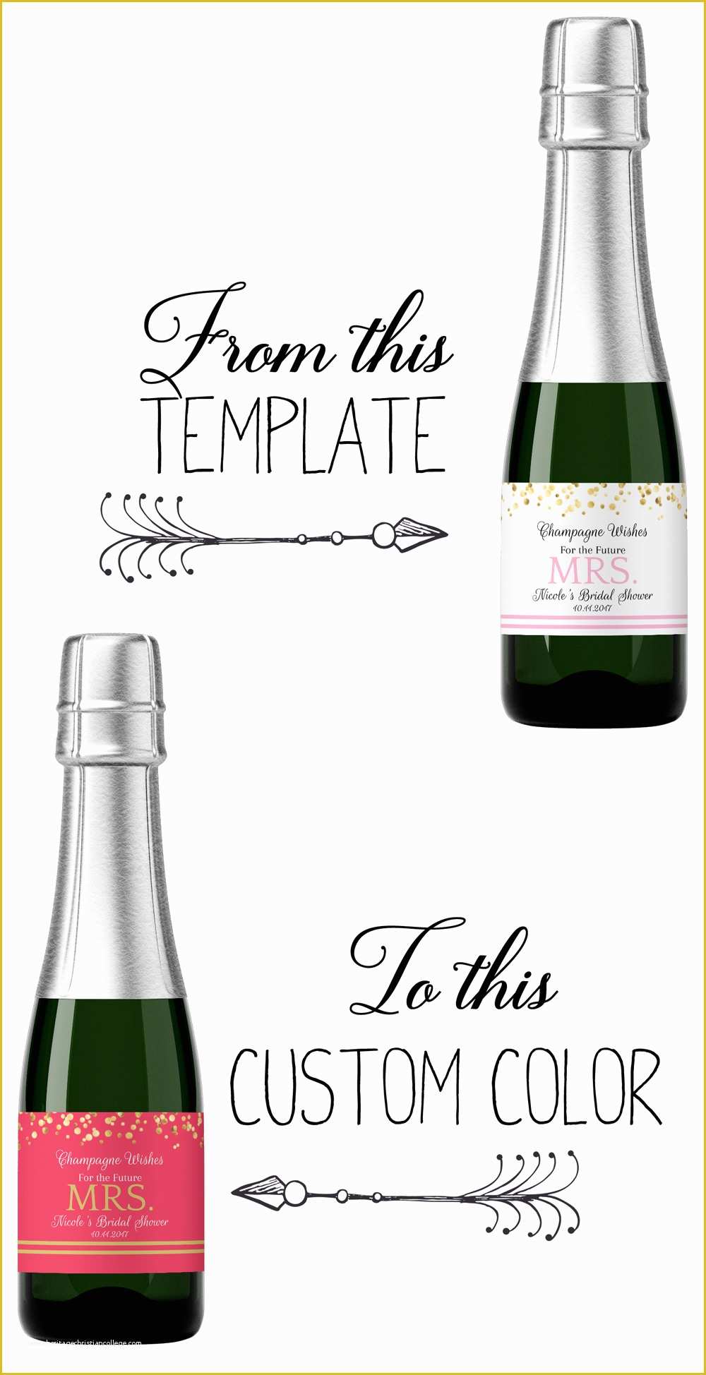 Bottle Label Template Free Of How to Make A Custom Label From A Template Step by Step