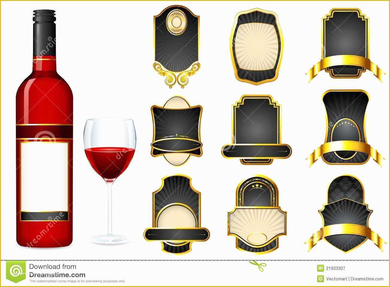 Bottle Label Template Free Of Liquor Label Template