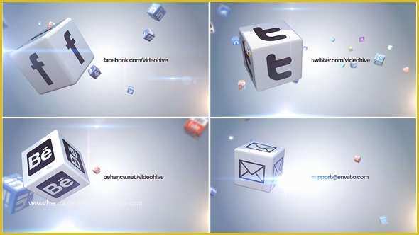Bourne Identity Style Free after Effects Template Of 20 social Media Inspired after Effects Templates