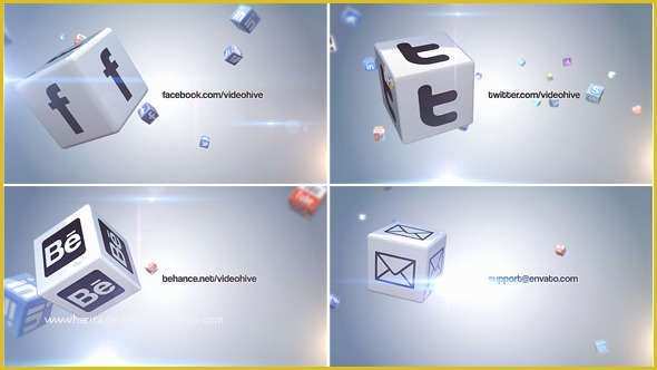 Bourne Identity Style Free after Effects Template Of 20 social Media Inspired after Effects Templates