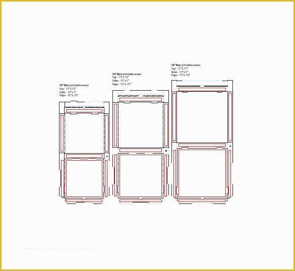 Box Design Templates Free Of 14 Pizza Box Templates Doc Pdf