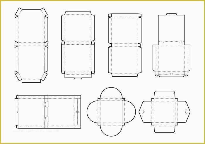 Box Design Templates Free Of 5 Packaging & Box Templates