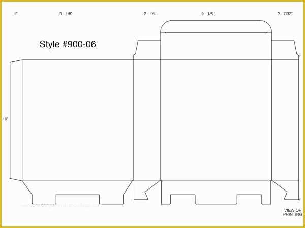 Box Design Templates Free Of software Box Template