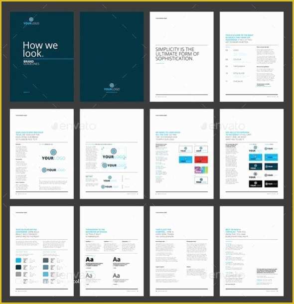 Brand Book Template Free Of 32 Best Brand Guidelines Templates Psd & Indesign