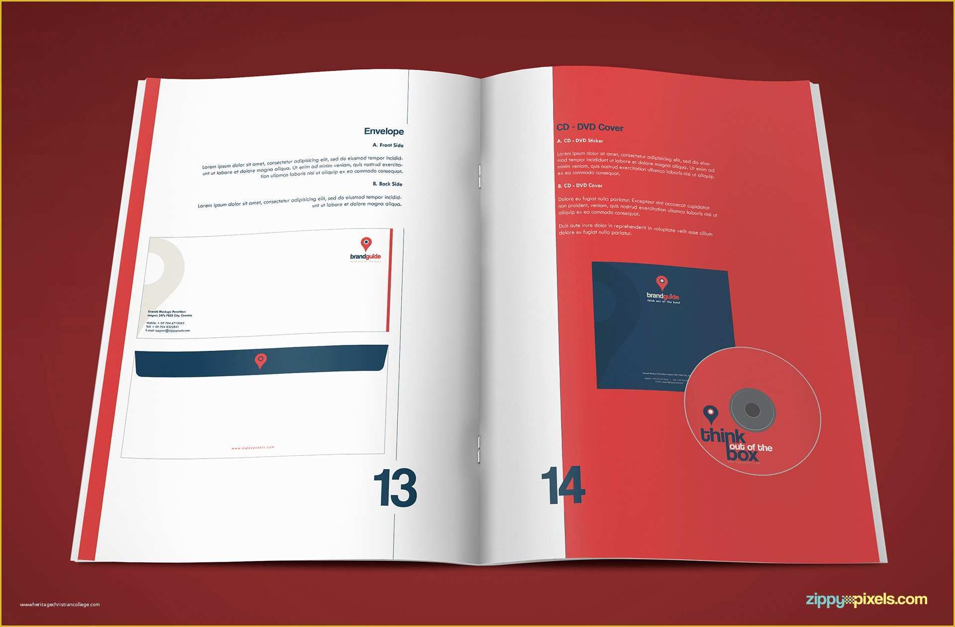 Brand Book Template Free Of Artistic Brand Identity Manual Template Brand Book