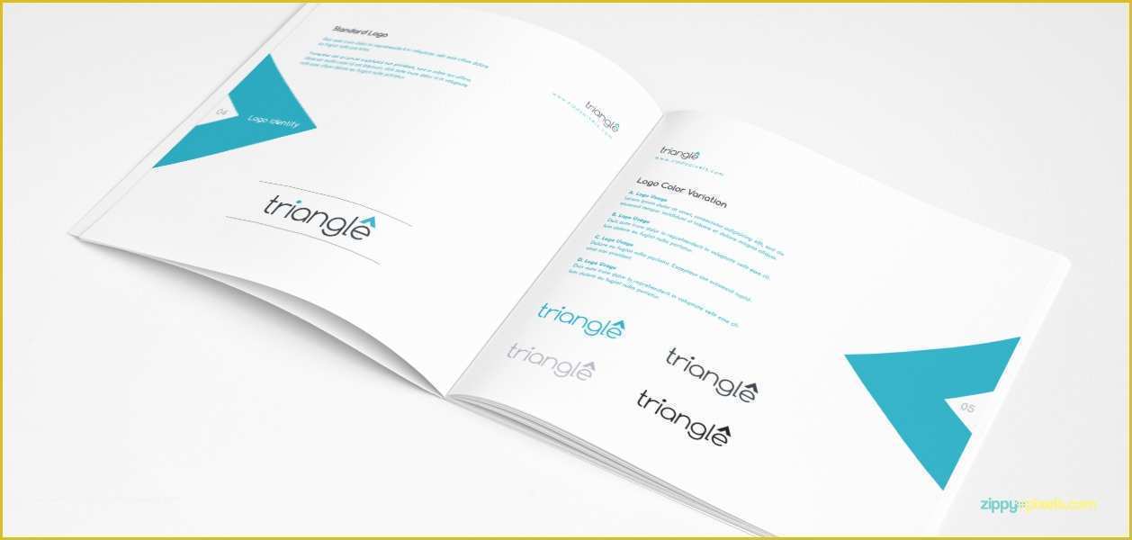 Brand Book Template Free Of Bundle Of 10 Brand Book Templates From Zippy