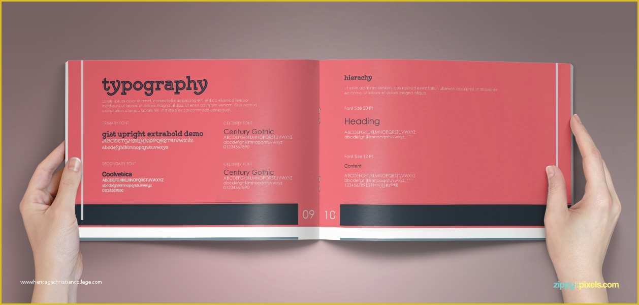 Brand Book Template Free Of Bundle Of 10 Brand Book Templates From Zippy