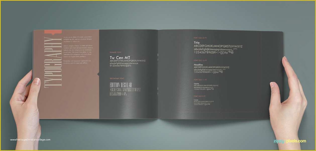 Brand Book Template Free Of Bundle Of 10 Brand Book Templates From Zippy