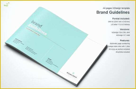 Brand Guidelines Template Indesign Free Of Brand Guidelines Template Indesign Free