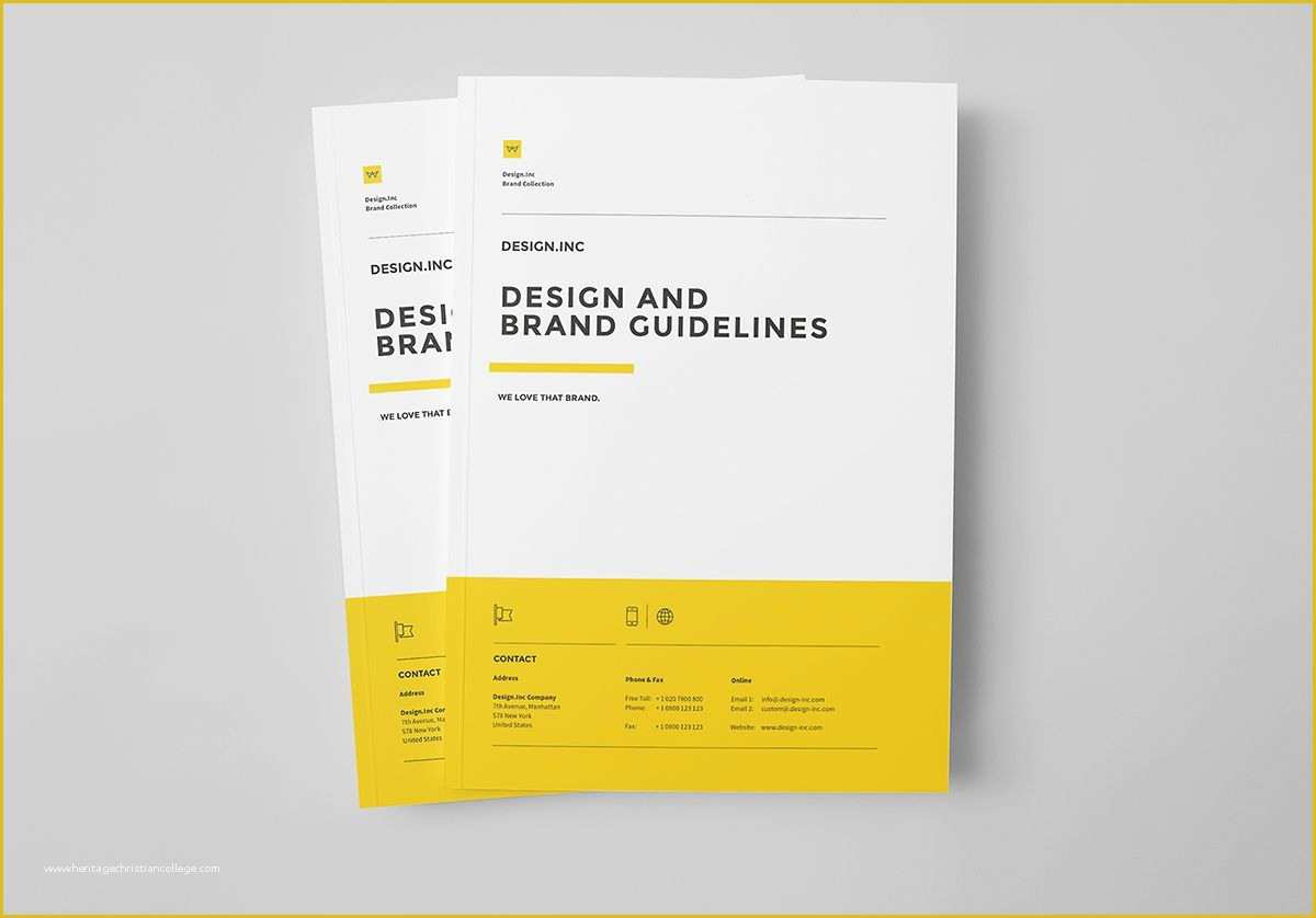 Brand Guidelines Template Indesign Free Of Brand Manual On Behance Design Portfolios
