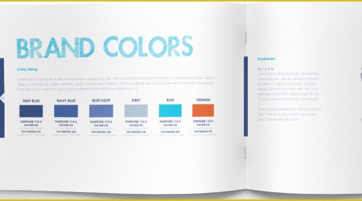 Brand Guidelines Template Indesign Free Of Free Indesign Brand Guidelines Mockup