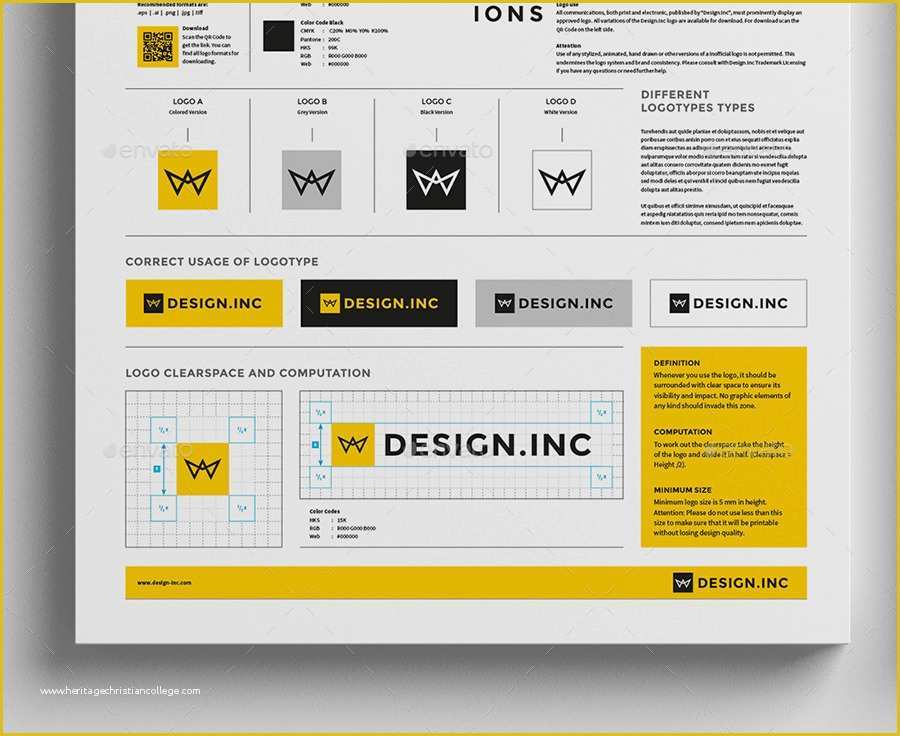 Brand Manual Template Free Of Brand Manual Template E by Egotype