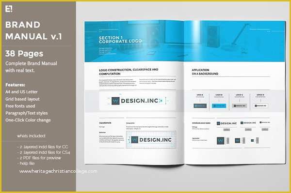 Brand Manual Template Free Of Brand Manual Template