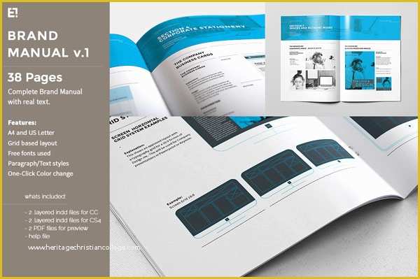 Brand Manual Template Free Of Brand Manual Template