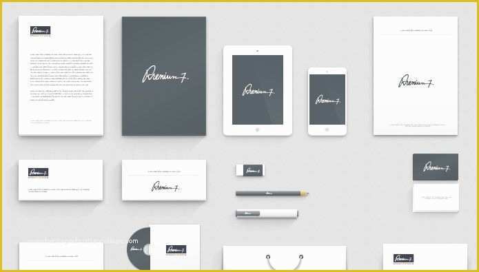 Branding Presentation Template Free Of 20 Free High Resolution Corporate Identity &amp; Branding