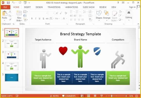 Branding Presentation Template Free Of Awesome Marketing Plan Templates for Powerpoint