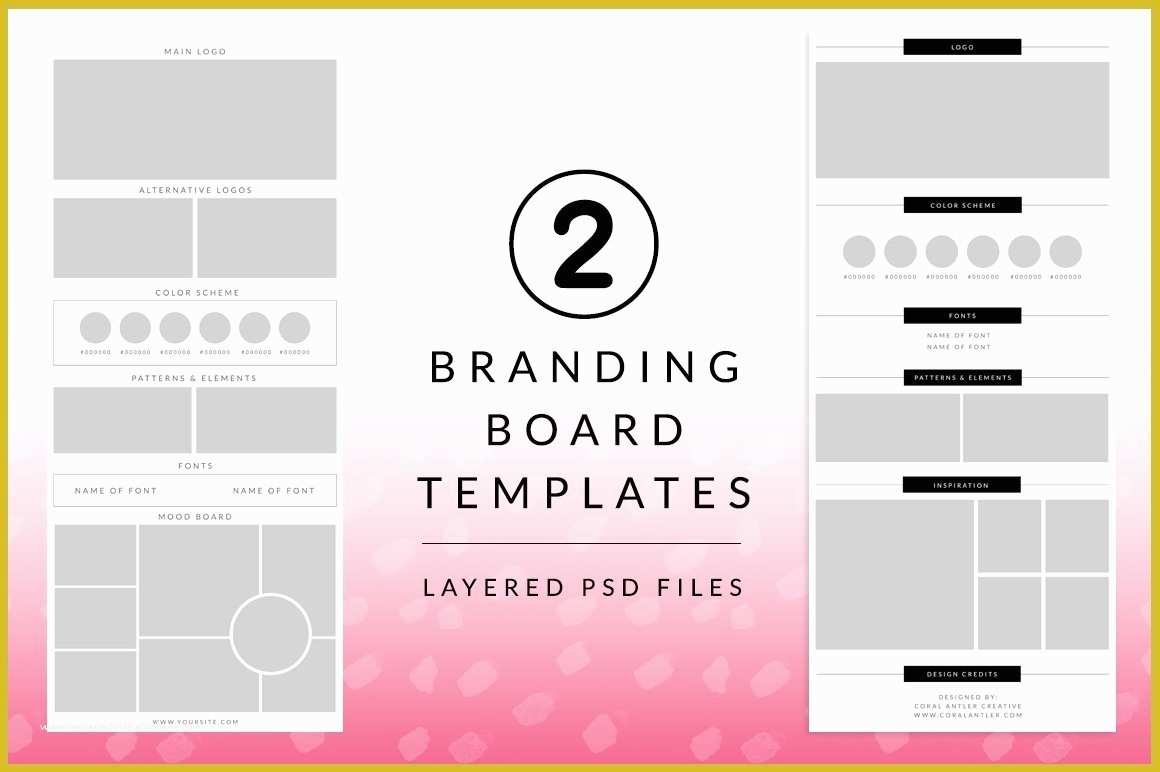 Branding Presentation Template Free Of Branding Board Templates Other Presentation software