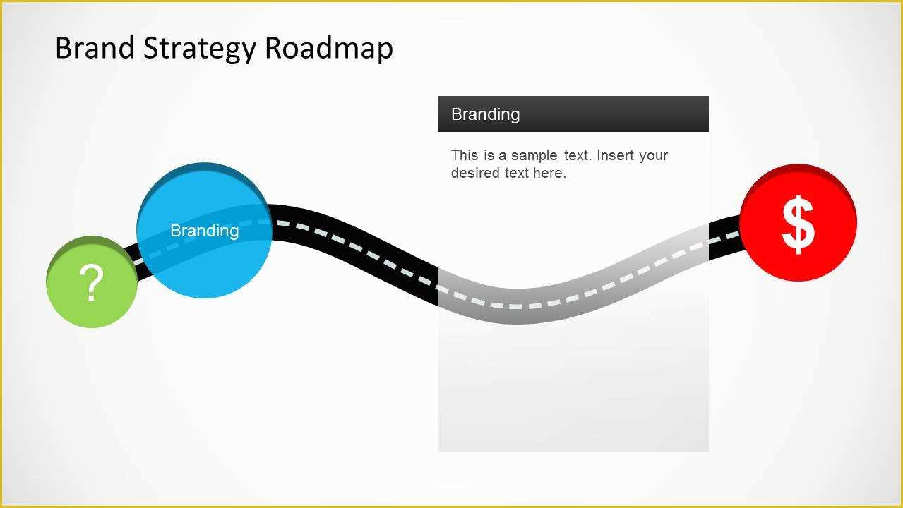 Branding Presentation Template Free Of Branding Roadmap Powerpoint Slide Design Slidemodel